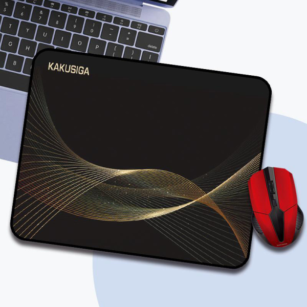 Alternative view of KAKUSIGA mouse pad KSC-1162, 26x21x0.2cm, μαύρο