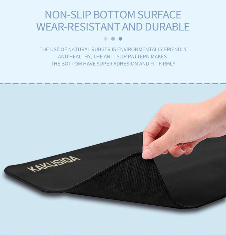 KAKUSIGA mouse pad KSC-1162, 26x21x0.2cm, μαύρο - Image 3