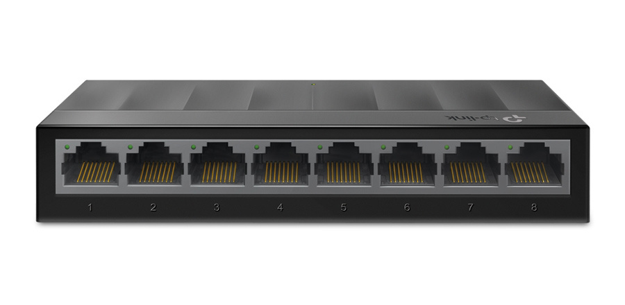 TP-LINK desktop switch LiteWave LS1008G, 8-port 10/100/1000Mbps, V4.40