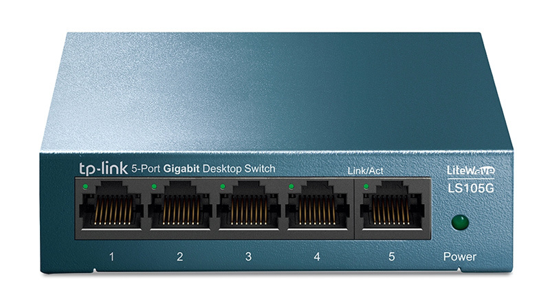 TP-LINK Desktop Switch LS105G, 5-port 10/100/1000Mbps, V.4.40 - Image 3