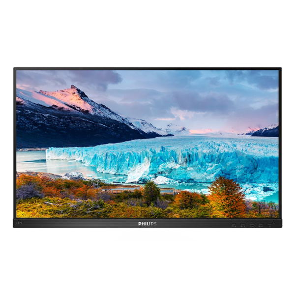 PHILIPS used οθόνη 242S1AE IPS-LED, 23.8", 1920x1080, VGA/DVI/HDMI/DisplayPort, χωρίς βάση, Grade B
