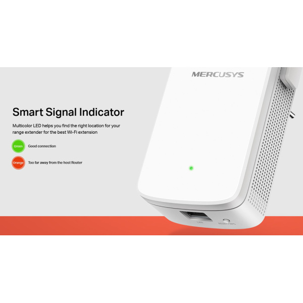 Alternative view of MERCUSYS Wi-Fi Range Extender ME30, 1200Mbps, Ver. 1.0