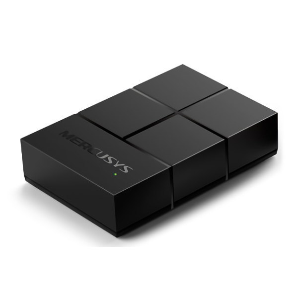 Alternative view of MERCUSYS desktop switch MS105G, 5x 10/100/1000 Mbps, V2.40