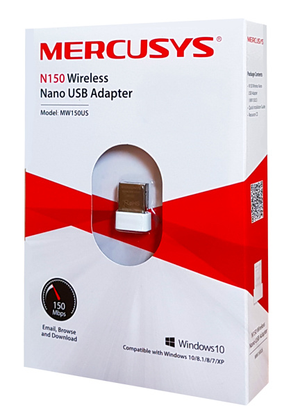 MERCUSYS ασύρματος USB αντάπτορας δικτύου MW150US, 150Mbps, Ver. 2 - Image 3