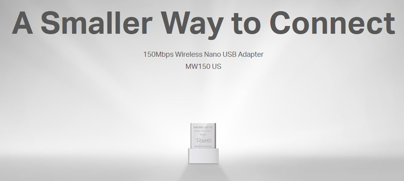 MERCUSYS ασύρματος USB αντάπτορας δικτύου MW150US, 150Mbps, Ver. 2 - Image 4