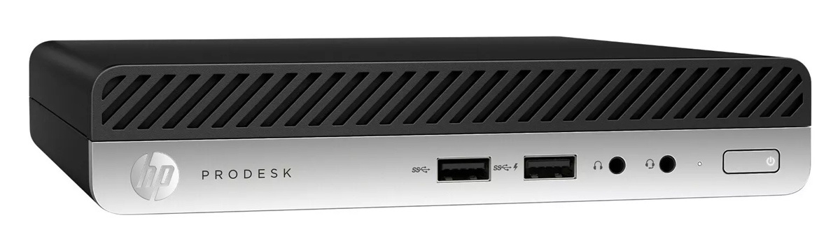 HP PC ProDesk 400 G3 Micro, Refurbished Grade A Repainted, i5-6500T, 8/128GB SSD, FreeDOS