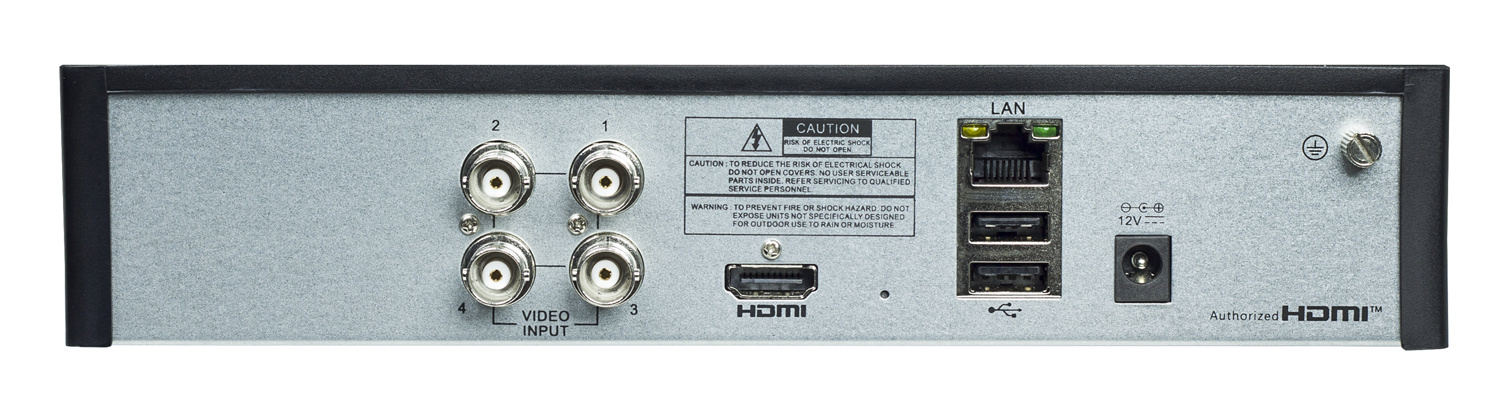 POWERTECH XVR υβριδικό καταγραφικό PT-1595, 5MP, H.264/H.265, 4 κανάλια - Image 2