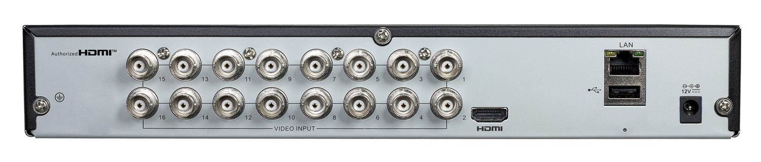 POWERTECH XVR υβριδικό καταγραφικό PT-1597, 5MP, H.264/H.265, 16 κανάλια - Image 2