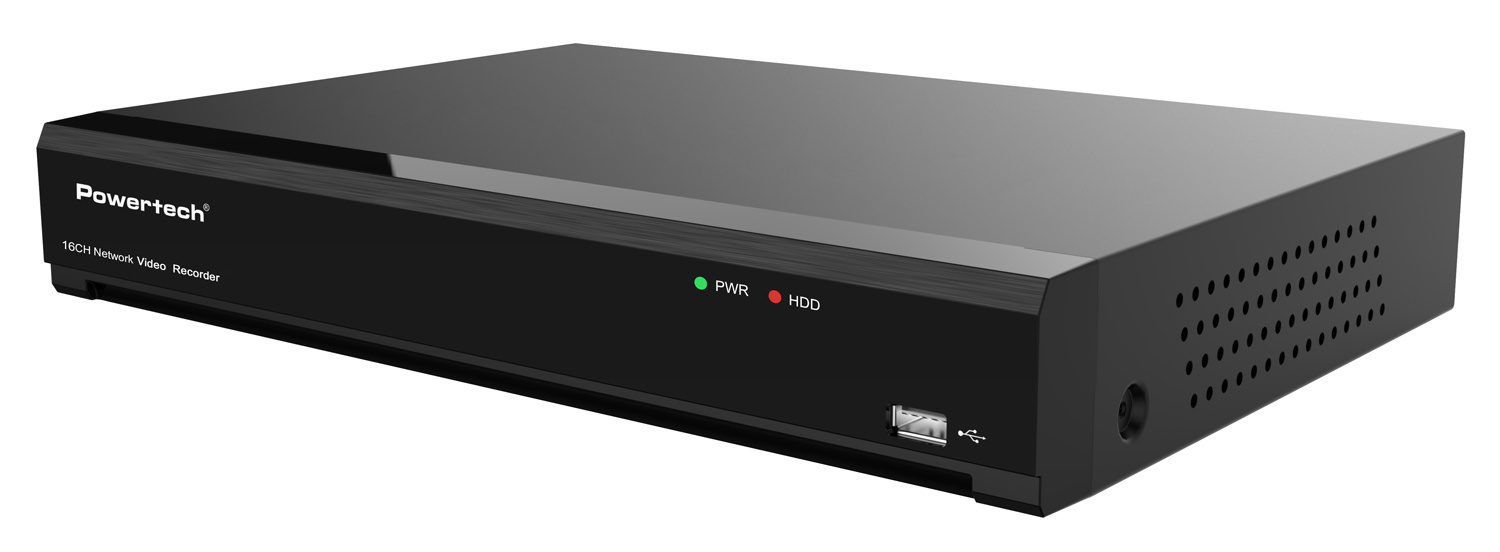 POWERTECH NVR καταγραφικό PT-1599, 8MP, H.264+/H.265+, 16 κανάλια - Image 3