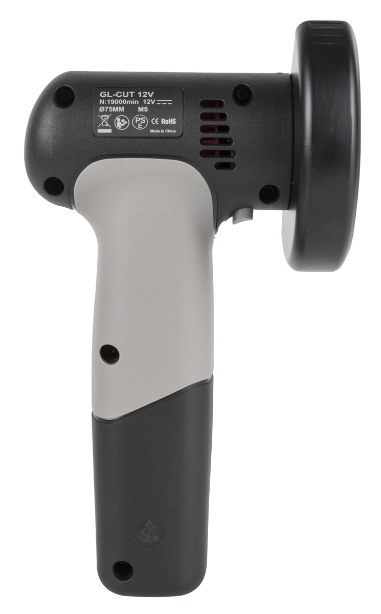POWERTECH mini τροχός μπαταρίας PT-1646, 75mm, 12V, 2000mAh - Image 2