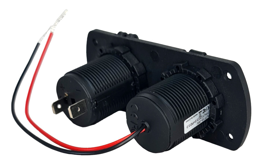 POWERTECH πρίζα 12V για σκάφη & οχήματα PTL-001, USB/USB-C θύρες, IP65 - Image 3