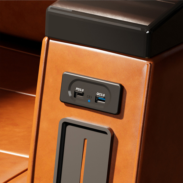 Alternative view of POWERTECH πρίζα USB για σκάφη & οχήματα PTL-008, USB & USB-C, 36W