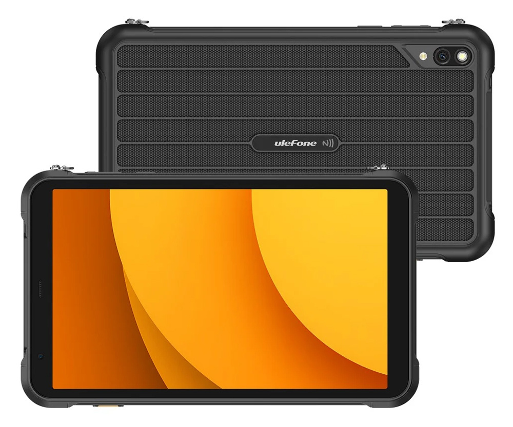 ULEFONE tablet RugKing Pad Pro, 8.68", 8/128GB, 7100mAh, IP68/IP69K/MIL-STD-810H, 4G, μαύρο