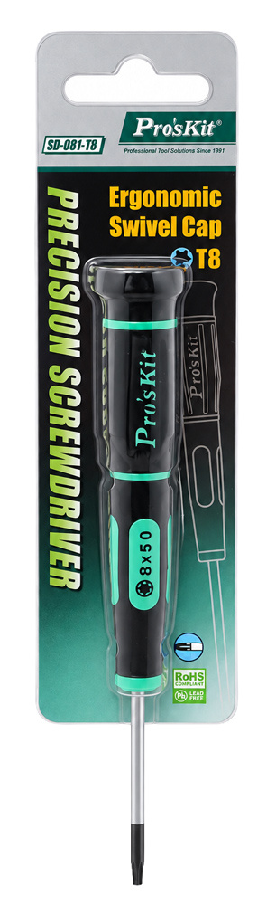 PROSKIT κατσαβίδι ακριβείας Torx SD-081-T8, T8 - Image 3