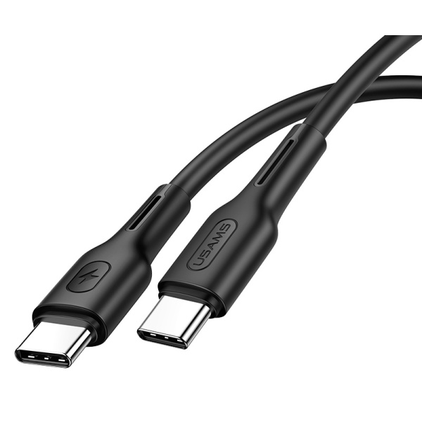 Alternative view of USAMS καλώδιο USB Type-C U43, 5A 100W, PD, 1.2m, μαύρο