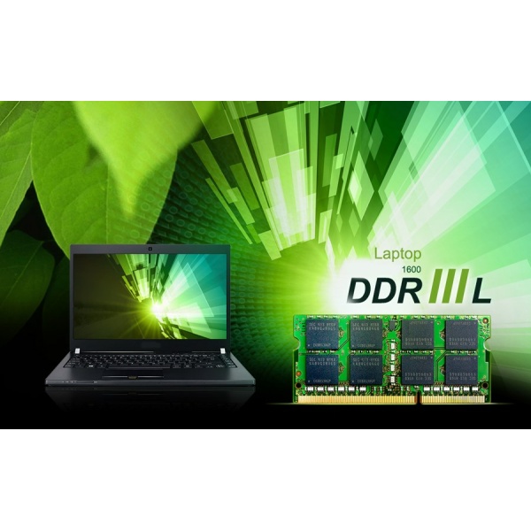 Alternative view of SILICON POWER Μνήμη 8GB DDR3L SODimm, PC3L 12800, 1600MHz, CL11, 1.35v