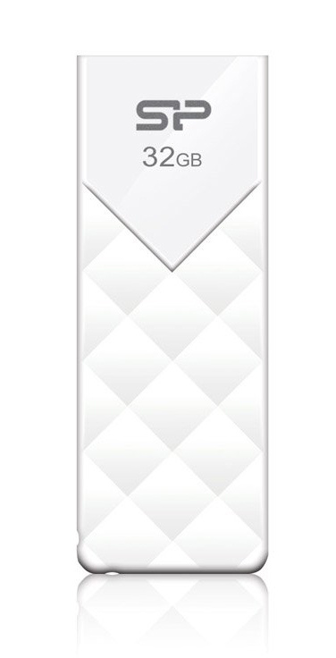SILICON POWER USB Flash Ultima U03, 32GB, USB 2.0, λευκό
