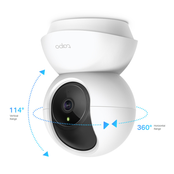 Alternative view of TP-LINK smart camera Tapo-C200 Full HD, Pan/Tilt, two-way audio, V5.40