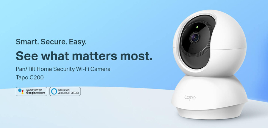 TP-LINK smart camera Tapo-C200 Full HD, Pan/Tilt, two-way audio, V5.40 - Image 6