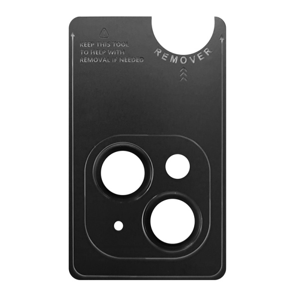 Alternative view of POWERTECH tempered glass TGC-0706 για κάμερα iPhone 15/15 Plus