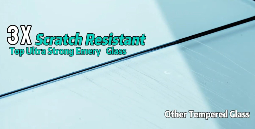 POWERTECH tempered glass Emery Private 5D TGC-0768 για iPhone 16 Pro Max, full glue - Image 4