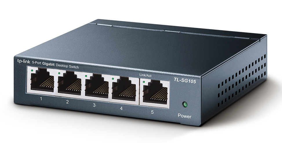 TP-LINK Gigabit Switch TL-SG105, 5 θύρες, V9.0