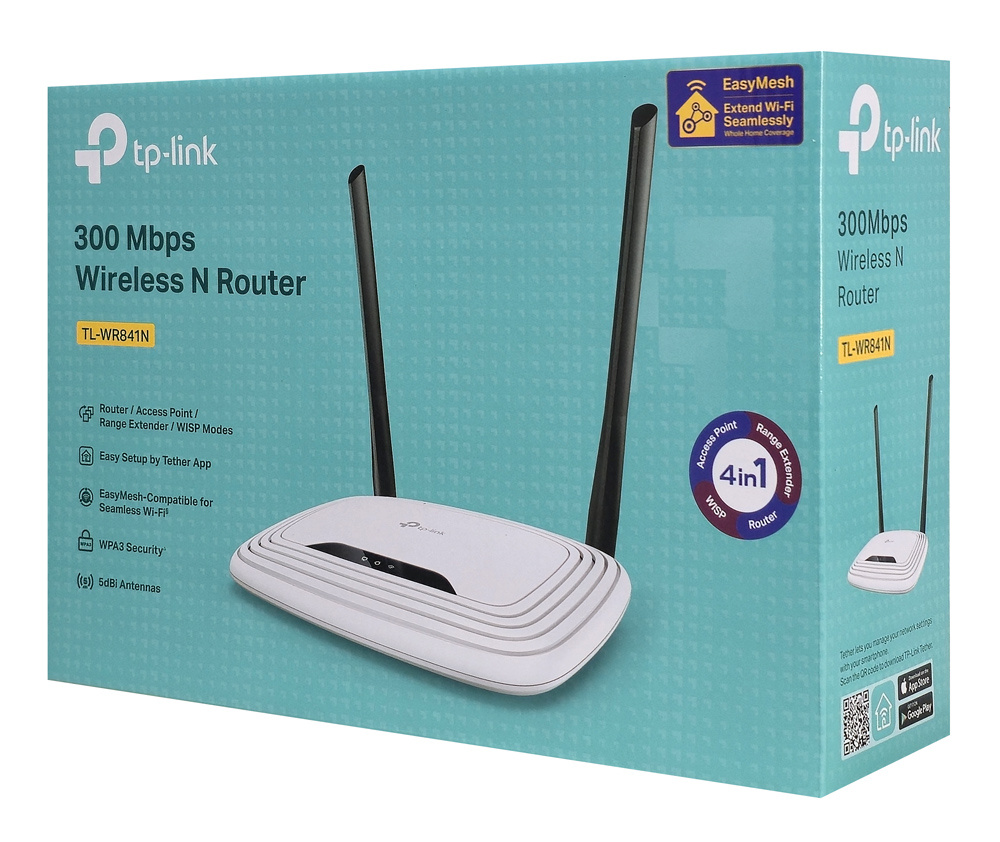TP-LINK router TL-WR841N, 300Mbps, V14.20 - Image 4