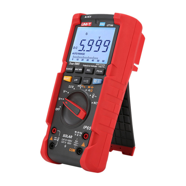 Alternative view of UNI-T ψηφιακό πολύμετρο Solar Pro UT196, 1700V DC/1500V AC, True RMS