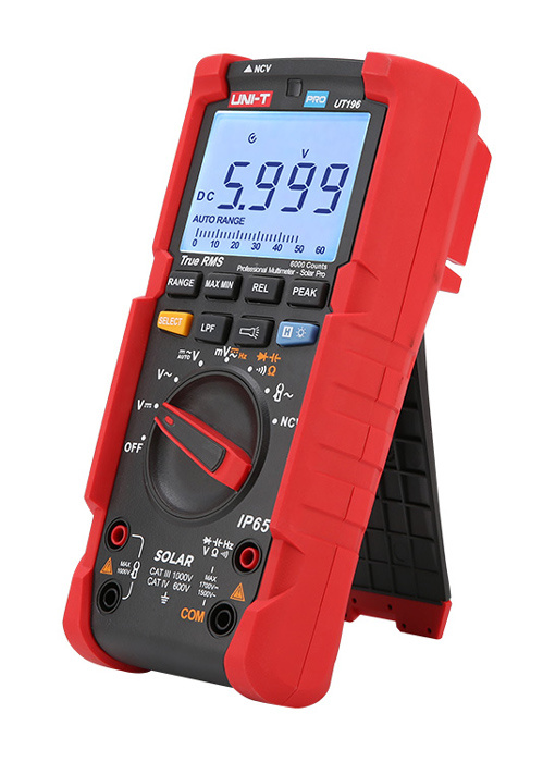 UNI-T ψηφιακό πολύμετρο Solar Pro UT196, 1700V DC/1500V AC, True RMS - Image 2