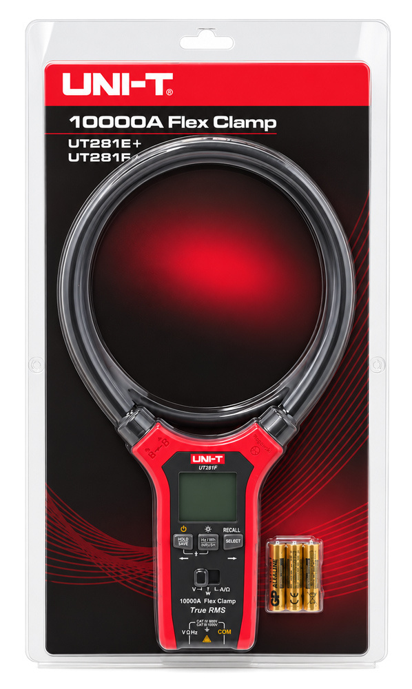 UNI-T εύκαμπτη αμπεροτσιμπίδα UT281F, True RMS, 10000A AC, Bluetooth - Image 4