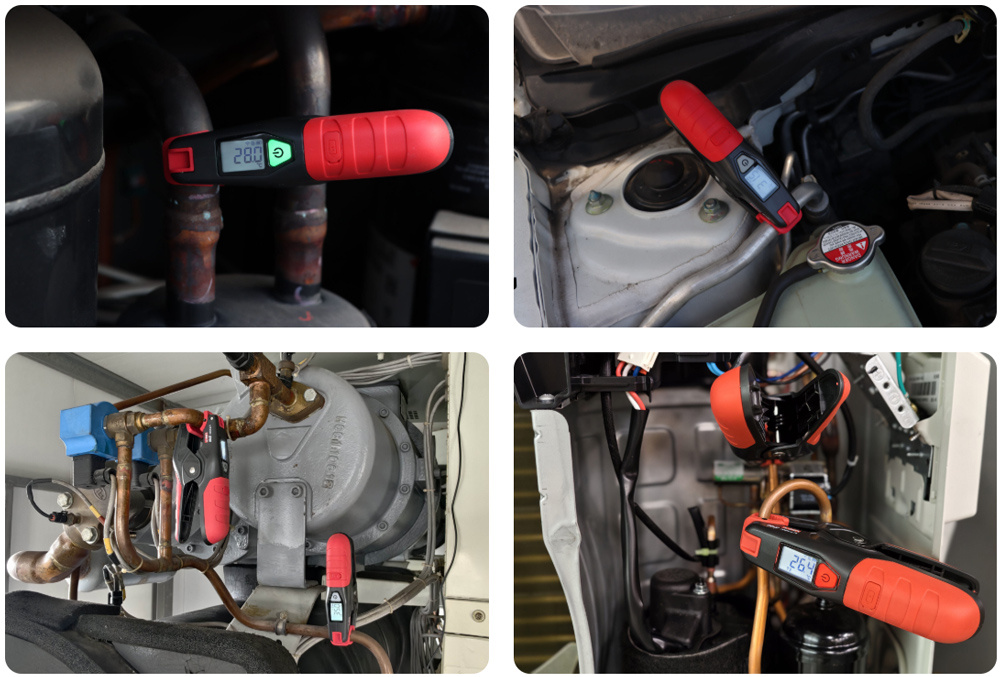 UNI-T ασύρματο θερμόμετρο σωλήνων UT320i, -50°C έως 150°C - Image 2