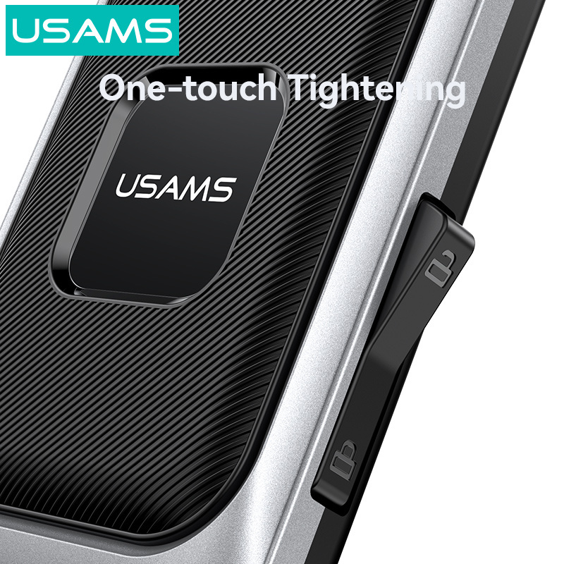 USAMS βάση ποδηλάτου για smartphone ZJ082, μαύρη - Image 4